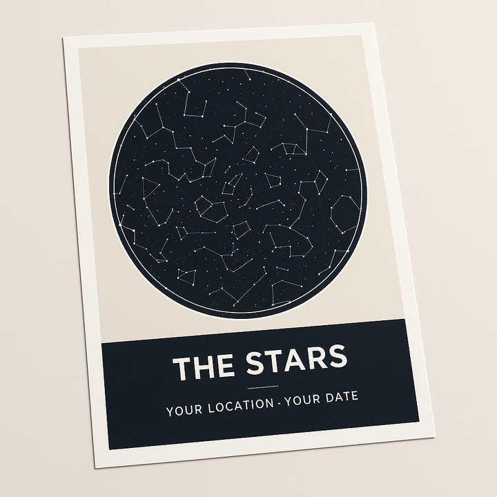 AstroKids™ Personalised Star Map (Digital Download)